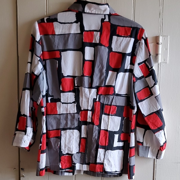 Spanner Fall Button Up Blouse Size 12 - Picture 3 of 3